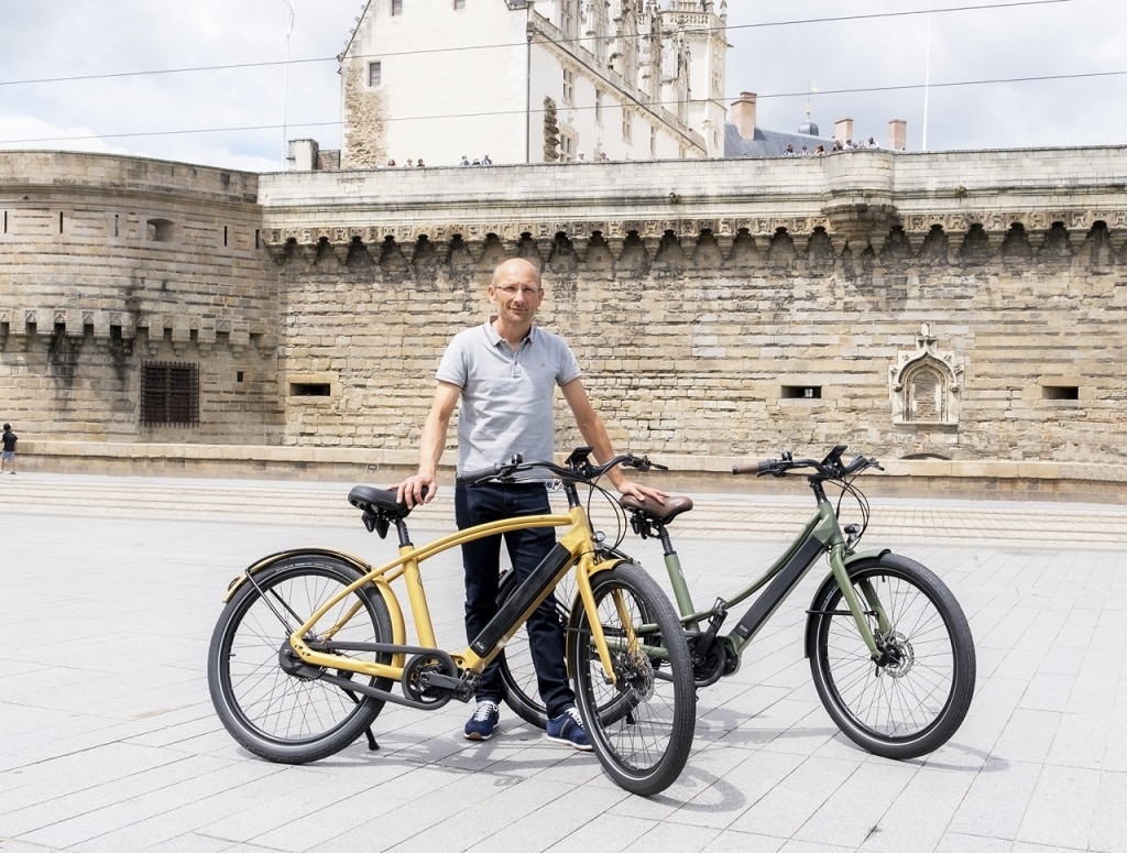 Le fondateur du vélo électrique Reine Bike : Stéphane Grégoire