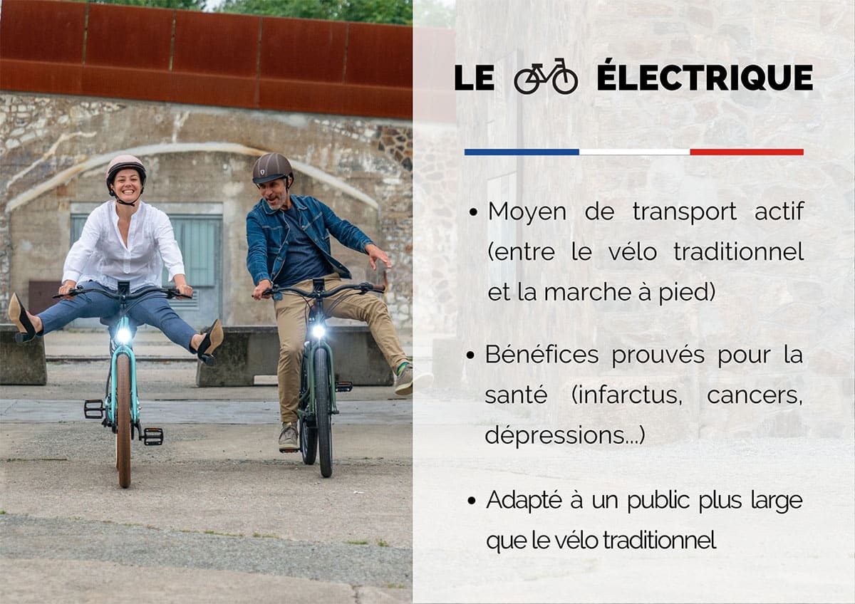 Le vélo électrique : bon pour le corps, bon pour l’esprit !
