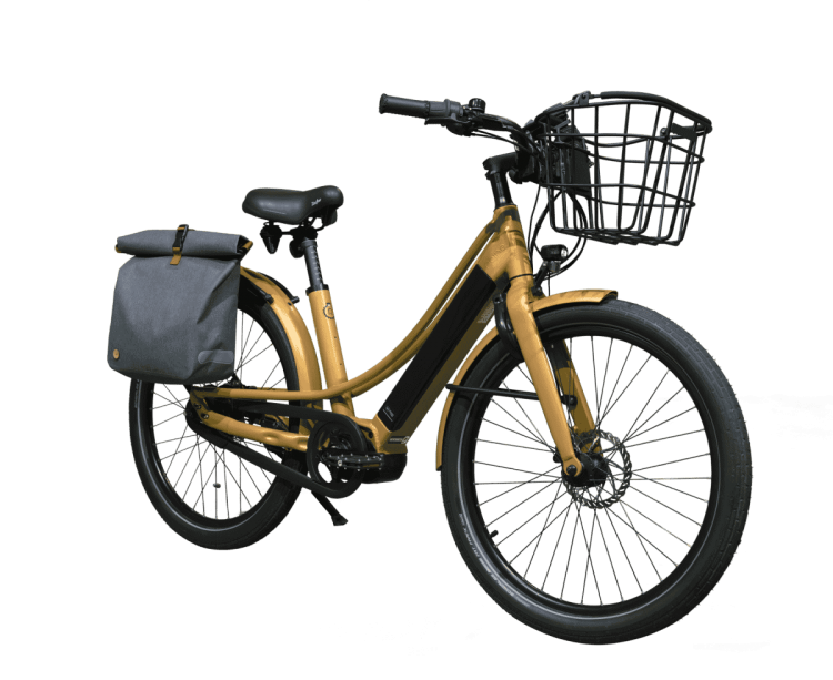 vélo électrique Reine bike avec accessoires